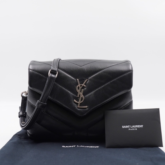 Saint Laurent Handbags - CF49 💟 Saint Laurent Loulou Shoulder Bag Matelasse Chevron Leather Toy